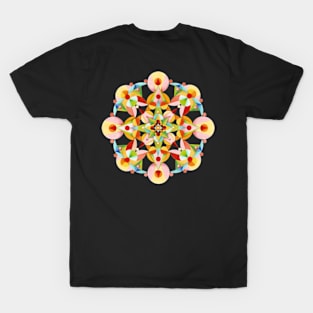 Rainbow Fiesta Mandala T-Shirt